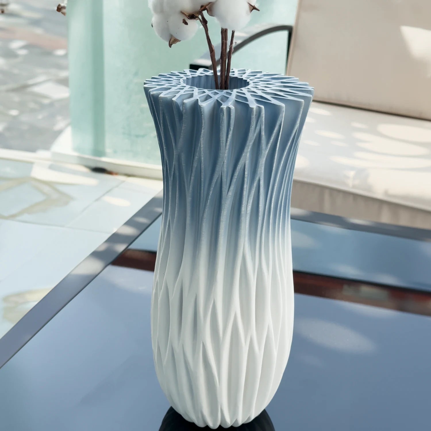 Eva revival vase with a classic design and refined details, blending vintage-inspired elements with contemporary style to create a timeless and elegant accent.