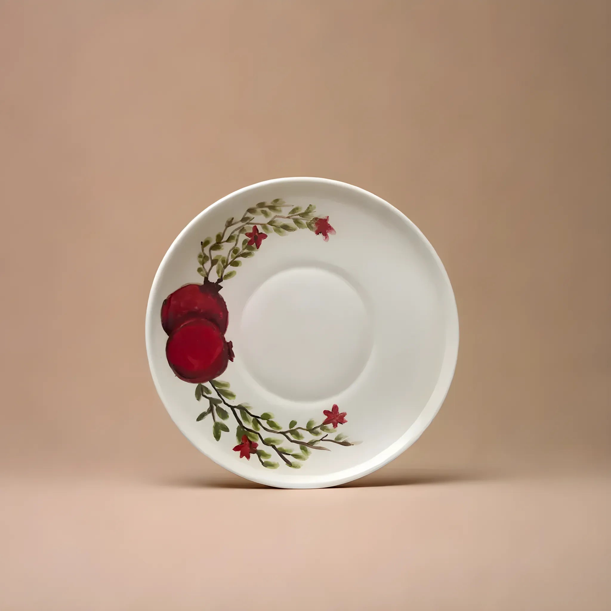 Romã Vermelha | Red Accent Ceramic Set