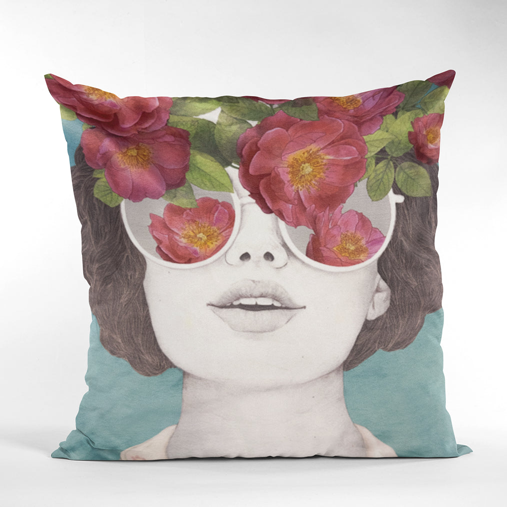 Blossom Gaze | Stylized Cushion