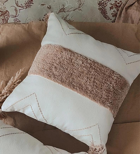 Hand-Woven Cushion